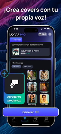 Donna IA Generador de Música screenshot