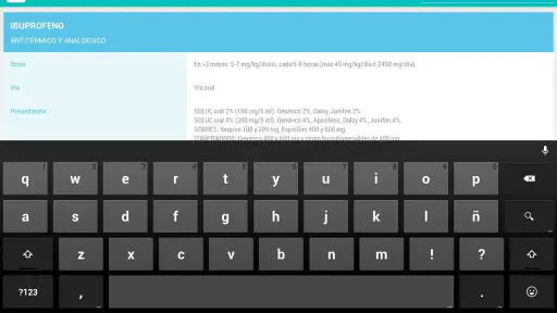 DosisPedia screenshot