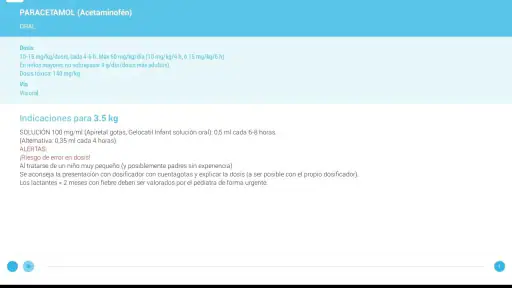 DosisPedia screenshot