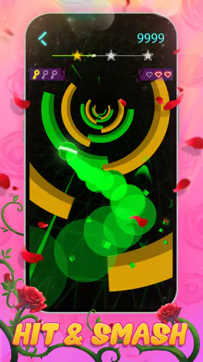 Dream Circles Dash: Ritmo screenshot