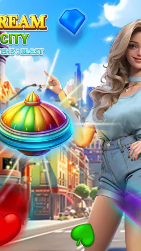 Dream City: Match3 blast screenshot
