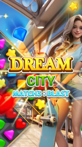 Dream City: Match3 blast screenshot