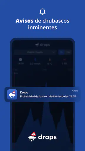 Drops - La alarma de lluvia screenshot