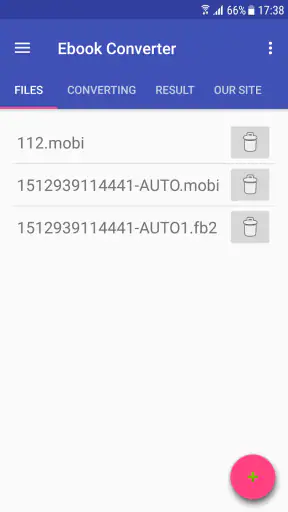 Ebook Converter screenshot