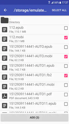 Ebook Converter screenshot