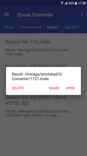 Ebook Converter screenshot