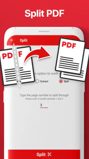 Editor PDF: Unir y separar PDF screenshot