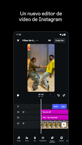 Edits, una app de Instagram screenshot