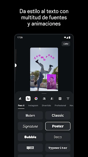 Edits, una app de Instagram screenshot