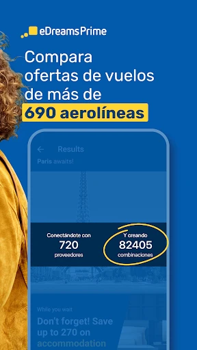 eDreams: Vuelos y Hoteles screenshot