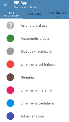 EIR App Enfermería screenshot