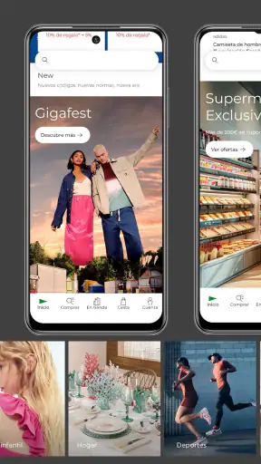 El Corte Inglés screenshot