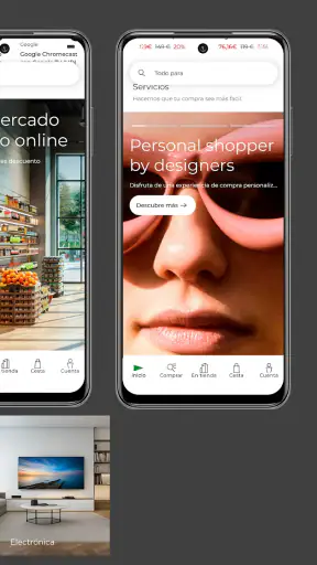 El Corte Inglés screenshot