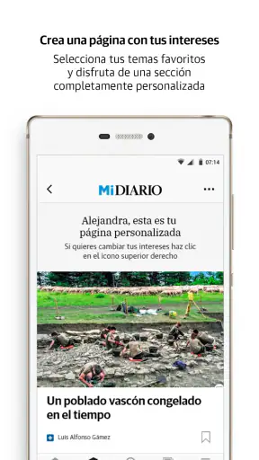 El Diario Montañés screenshot