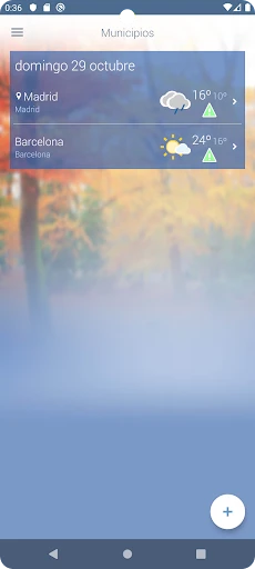 El tiempo de AEMET screenshot