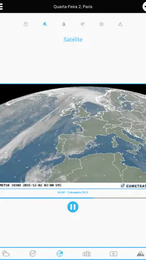 El Tiempo en Portugal screenshot