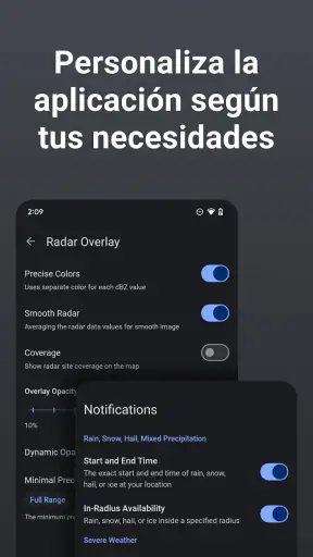 RainViewer: Radar meteo screenshot