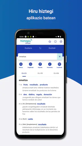 Elhuyar hiztegia screenshot