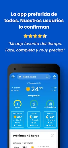 Eltiempo.es: Tiempo 14 días screenshot