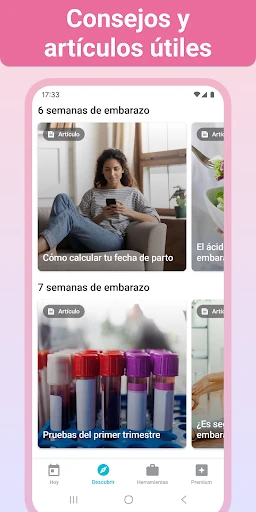Embarazo + App Semana a Semana screenshot