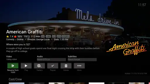 Emby for Android TV screenshot