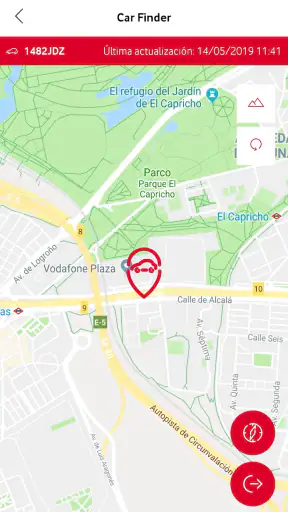 Emergencia e-car screenshot