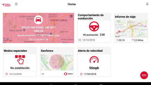 Emergencia e-car screenshot
