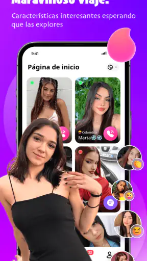 Emma - Vídeo chat y reunirse screenshot