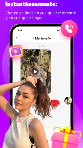 Emma - Vídeo chat y reunirse screenshot