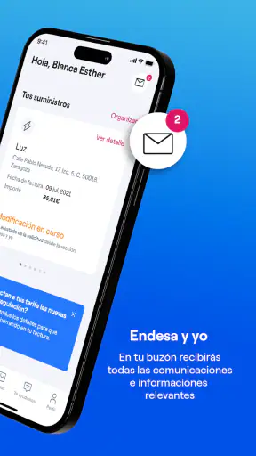 Endesa Clientes, luz y gas screenshot