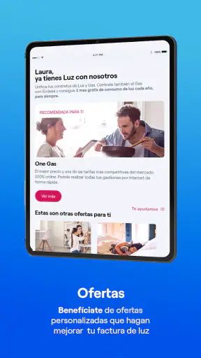 Endesa Clientes, luz y gas screenshot