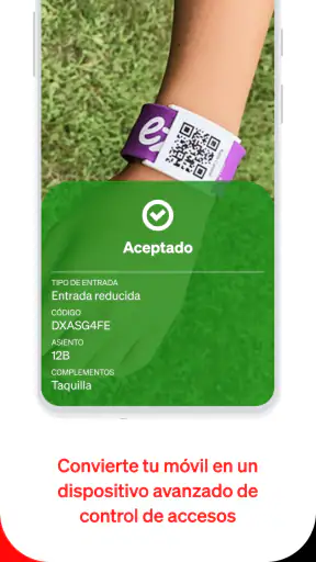 Enterticket Accesos screenshot