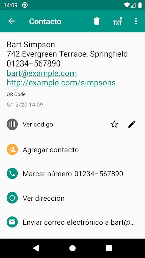 Escáner QR y de barras screenshot