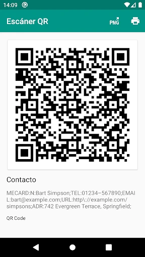 Escáner QR y de barras screenshot