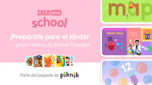 Escuela Sago Mini (2-5 años) screenshot