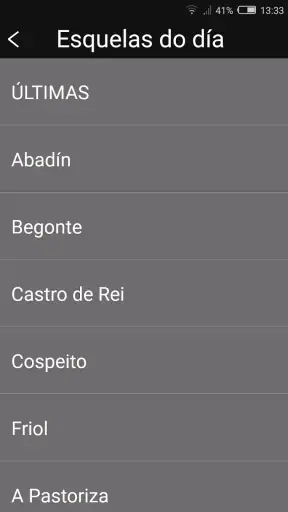 Esquelas do Día screenshot