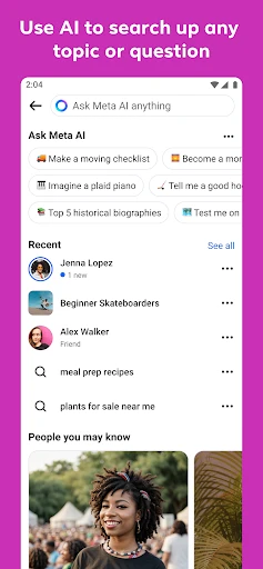 Facebook screenshot