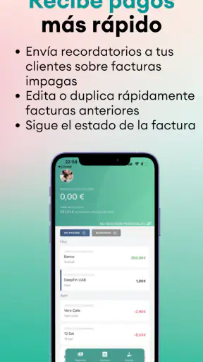 Facturación para autónomos screenshot