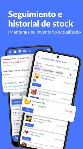Facturación POS, Inventario screenshot