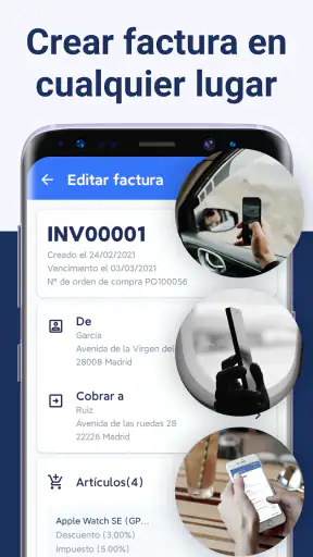 Facturas App - InvoiceBase screenshot