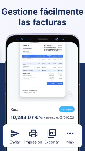 Facturas App - InvoiceBase screenshot
