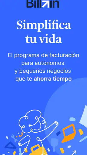 Presupuestos y facturas Billin screenshot