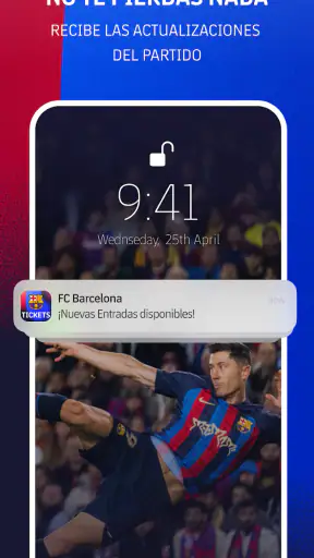 FC Barcelona Tickets screenshot