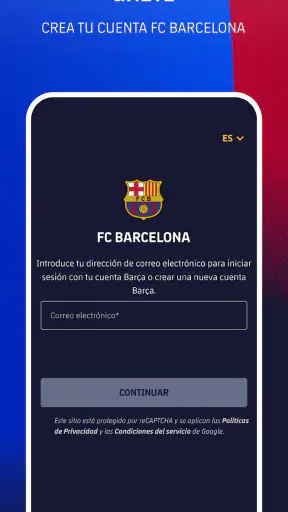 FC Barcelona Tickets screenshot