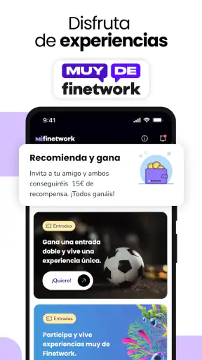 Finetwork screenshot