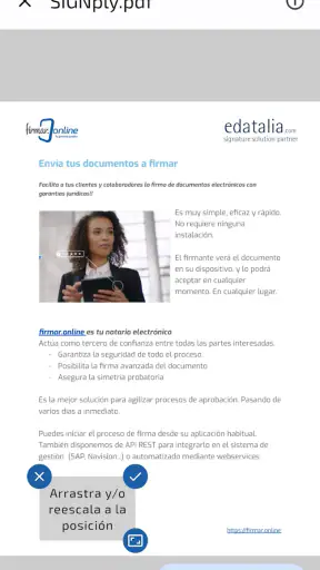 Firmar DNI 2026 - Documentos screenshot