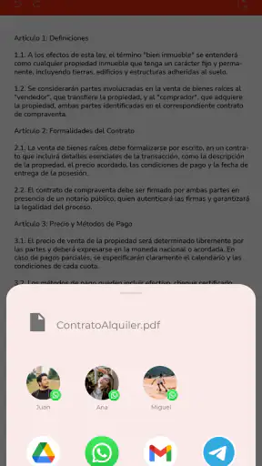 Firmar documentos PDF fácil screenshot