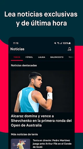 Flashscore: Resultados en vivo screenshot