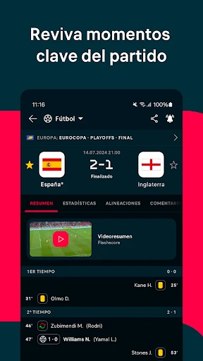 Flashscore: Resultados en vivo screenshot