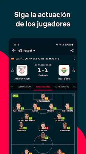 Flashscore: Resultados en vivo screenshot
